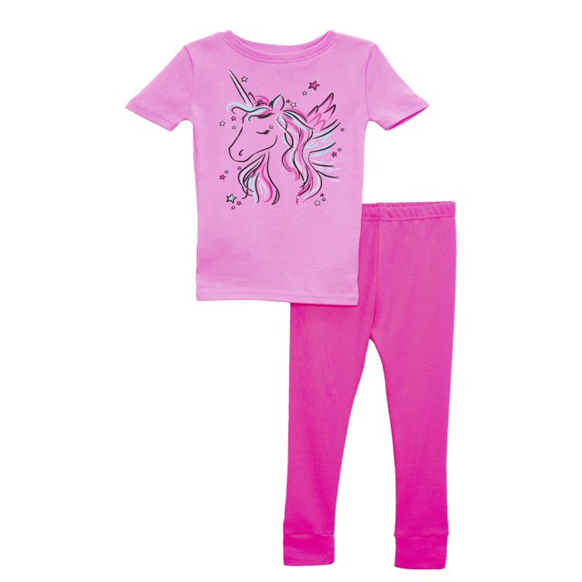 Prestigez Ensemble de Pyjama pour Filles en Coton Biologique