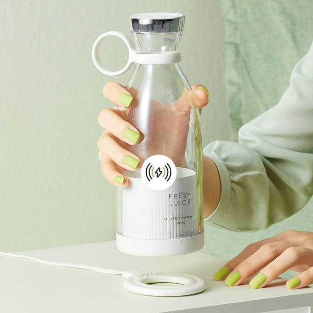 Vaidha Portable Juicer Cup Built-in Battery Wireless Charging Outdoor Portable Mini Juicer