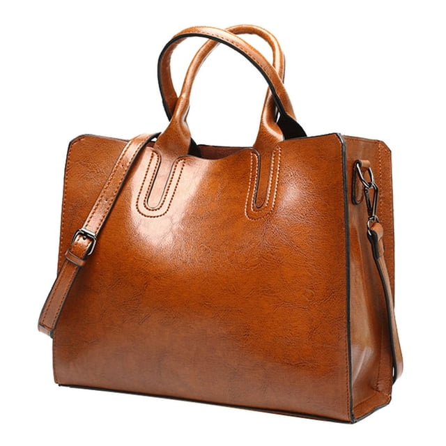 CUITING Sacs à Main pour Femmes Grand Sac Seau de Designer pour Dames Sac à Main en Cuir