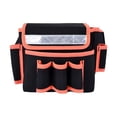 thumbnail image 4 of DOLITY Electrician Tool Bag Adjustable Waist Strap Storage Pouch for Gardening Tool Orange, 4 of 9