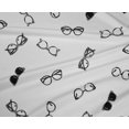 thumbnail image 4 of oneOone Polyester Lycra White Fabric Goggles Fashion Craft Projects Decor Fabric Printed By The Yard 56 Inch Wide, 4 of 4