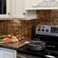 thumbnail image 5 of Fasade 18in x 24in Traditional Style 6 Bermuda Bronze Backsplash Panel 5 Pack, 5 of 5