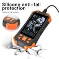 thumbnail image 4 of Endoscope Industriel à Double Objectif 7,9 mm avec Écran IPS de 4,3 Pouces, Caméra HD 1080P, Lumière LED Réglable, Câble Semi-Rigide de 10m, Orange - Idéal pour les Inspections Automobiles et de Pipeline, 4 of 6
