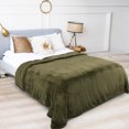 thumbnail image 2 of Unique Bargains Luxury Fleece Bed Blanket Woven Mesh, 2 of 10