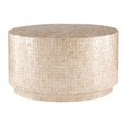 thumbnail image 1 of Riverbay Furniture Mosaic Coffee Table in Gold, 1 of 6