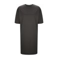 thumbnail image 4 of fatyb Robes d'Été 2025 pour Femmes Manches Courtes Décontractées Robes T-Shirt Col Rond Amples Unies Longues Robes, 4 of 6