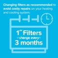 thumbnail image 2 of Filtrete™ Clean Living Dust Reduction Filter, MPR 600, 16 in x 25 in x 1 in, 2 per pack, 2 of 5