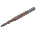 thumbnail image 4 of CNC Router Bits, Excellent Chip Removal Tungsten Steel Tapered Ball Nose End Mills  For Carving R1.5x47xD8x85mm, 4 of 8