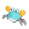 thumbnail image 2 of Crab Toy, Rechargeable Colorful Lights Funny Automatic Obstacle Avoidance Crawl Crab Toy Interactive  For Home Orange,Green, 2 of 8