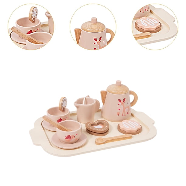 Cadeau Fille 2 Ans Set De Thé Licorne Pour Enfants - Jeu De Rôle Avec Théière, Tasses, Desserts Jouets, Cadeau Fille 3-12 Ans