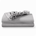 thumbnail image 1 of Bare Home 2-Pack Fitted Sheets - Premium 1800 Collection - Ultra-soft - Deep Pocket - Short Queen, Light Gray, 1 of 8