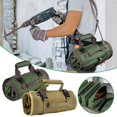 thumbnail image 1 of Vaidha Sac de Quincaillerie Multifonction de Type Rouleau, Électricien de Jardin, Sac d'Outils de Quincaillerie pour le Travail du Bois, Sac de Rangement d'Outils de Quincaillerie Monté sur Voiture, 1 of 5