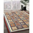 thumbnail image 2 of Ahgly Company Indoor Rectangle Abstract Chestnut Brown Abstract Area Rugs, 5' x 8', 2 of 6