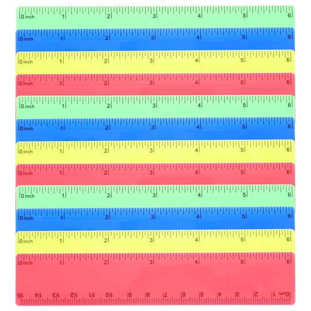 20 Pcs Règles Créatives pour Enfants, Règles Droites Portatives Fantaisie, Règles d'Échelle pour Étudiants