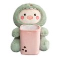 thumbnail image 1 of Soft Plush Toy Car Tissue Box Tissue Holder Trash Can Cute Stuffed Animals Waste Dinosaur, 1 of 7