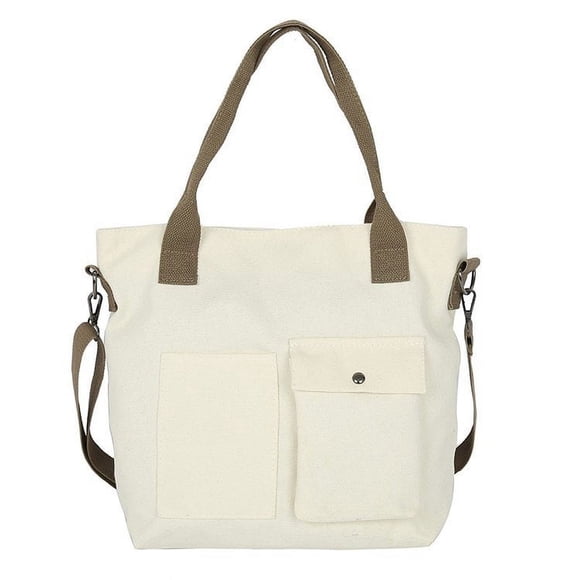 Jinsinto Large Women Ladies Handbag Tote Purse Travel Shopping Bag Shoulder Bag,1pc-white