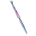 thumbnail image 3 of Nail Cuticle Pusher, Nail Shaping Tweezers  Portable Double End  For Manicure For Beauty Salon Multicolor, 3 of 8
