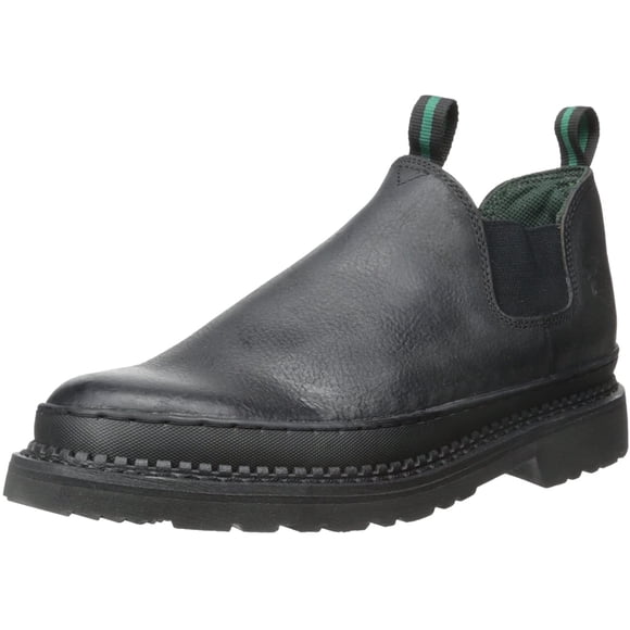 Georgia Mens GR270 Giant Romeo Work Shoe-M Steel Toe Boot, Black, 9.5 W US