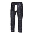 thumbnail image 1 of Unik International COWHIDE Unisex 4-Pocket Chaps ,Black ,XS, 1 of 1