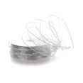 thumbnail image 1 of Ribbon Traditions 1.5" Wired Sheer Organza Ribbon Silver 50 Yards, 1 of 4