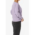 thumbnail image 4 of Haut Côtelé Décontracté à Manches 3/4 Dolman Col Bateau pour Femmes, 4 of 7