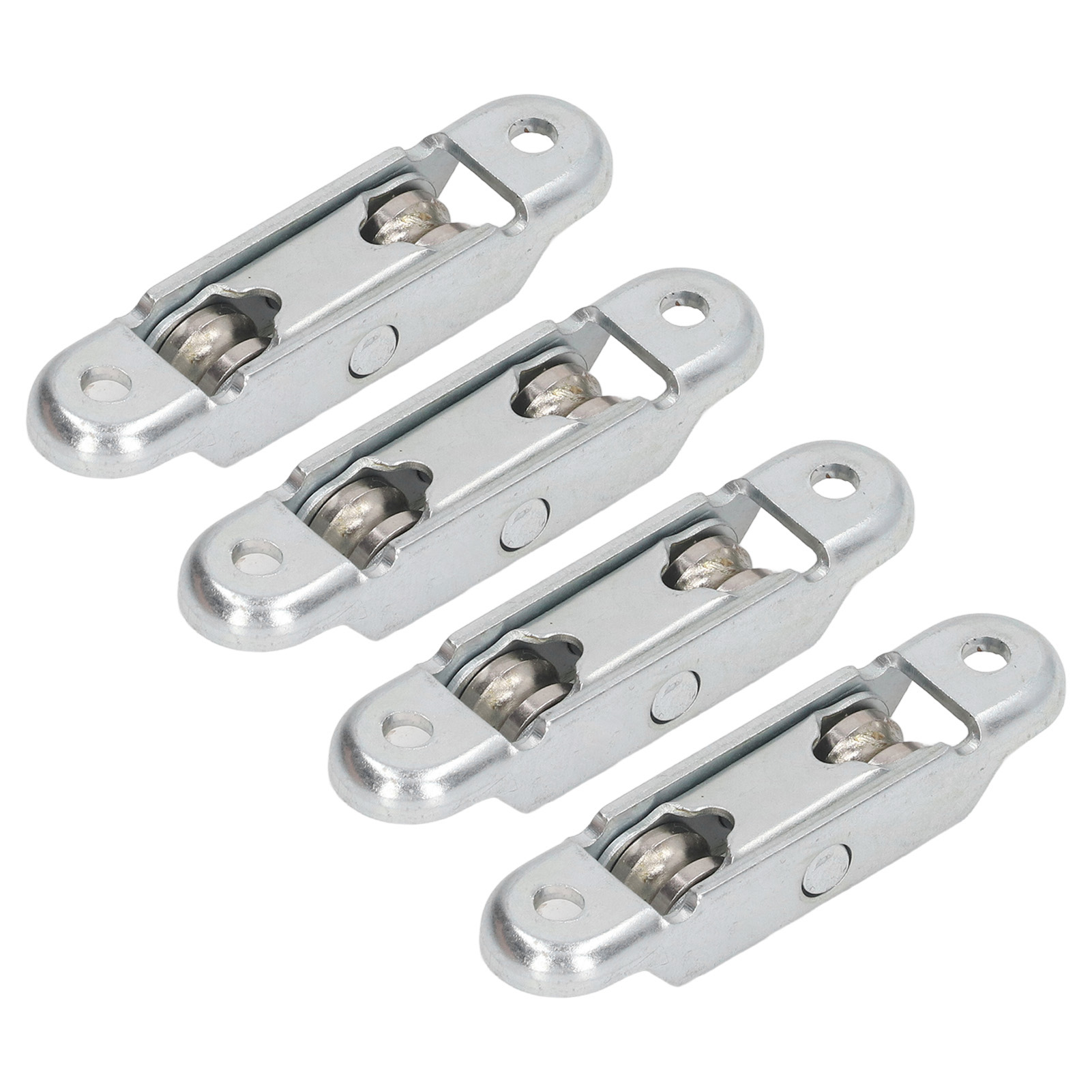 Roller Pulley,4Pcs Wheel Roller Pulley Wheel Roller Pulley Set Sliding Double Roller Pulley Expertly Crafted
