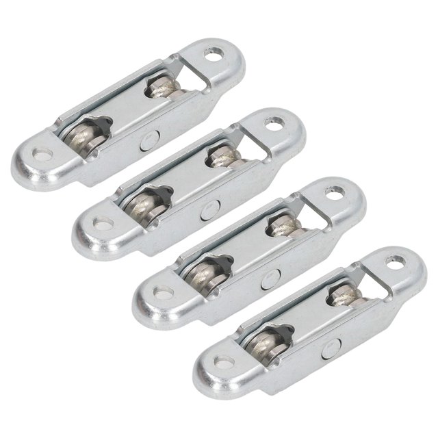 Roller Pulley,4Pcs Wheel Roller Pulley Wheel Roller Pulley Set Sliding Double Roller Pulley Expertly Crafted