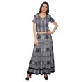 thumbnail image 1 of Moomaya Ensemble Ample Palazzo et Haut Court Robe Ethnique Imprimée Santoon pour Femmes, 1 of 1