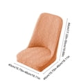 thumbnail image 4 of Wzzjkit Dining Chair Covers, Chair Covers for Dining Room Stretch Chair Slipcover, for Dining Room Kitchen Chair Protector Cover with Elastic Bands, Removable, Washable, 4 of 7