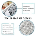 thumbnail image 3 of Valentine‘s Day 3D Digital Printing Shower Curtain 4-piece Set With Good Waterproof Effect (100% Polyester Fabric), 3 of 12