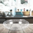 thumbnail image 4 of Miangastore Glass Pie Pan For Baking Round Baking Dish For Dinner Non-Stick Pie Plate With Soft Wave Edge For Apple Pie Pumpkin Pie Pot Pies Transparent 7 Inches, 4 of 8