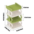 thumbnail image 3 of Étagère à Chaussures Étroite Petite Crevasse Armoire à Chaussures d'Entrée / Étagères de Rangement pour Chaussures Multifonctionnelles Entrée Robuste / Organiser les Chaussures pour Chambre Garde-Robe Hall d'Entrée Maison, 3 of 6