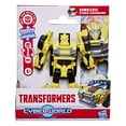 thumbnail image 2 of Transformers CYBERWORLD Cyber Changers Bumblebee Action Figure, 2 of 11