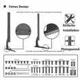 thumbnail image 3 of 37-65 inch TV stand TV stand universal height adjustable holder DE, 3 of 5