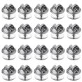 thumbnail image 4 of EIMELI ULTNICE 50 Pcs Embrayage à Nouer Vierge avec Dossier Embrayage (Chrome), 4 of 8