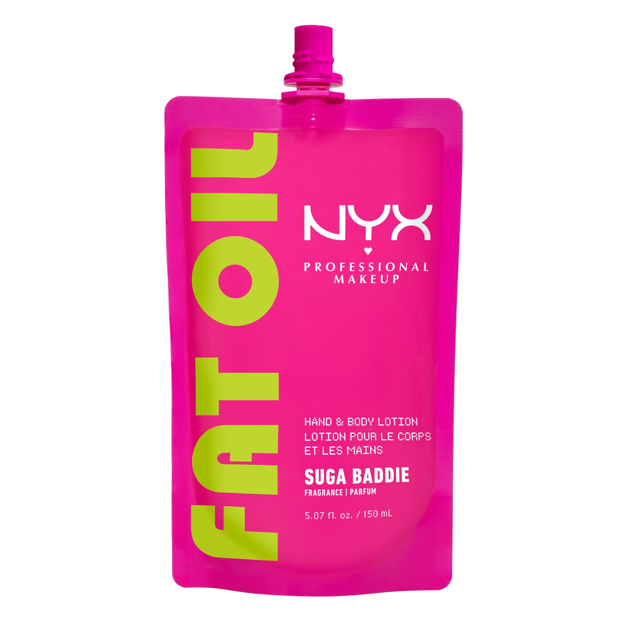 NYX Professional Makeup Lotion Fat Oil Hydrat. 24 h Légère, Suga Baddie