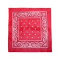 thumbnail image 1 of CTM® Bandanas Polyvalents en Coton à Motif Cachemire (Lot de 5 de la Même Couleur), 1 of 1