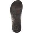 thumbnail image 4 of Men's Loudmouth Flip Flops Razzle Dazzle Black Size 13, 4 of 6