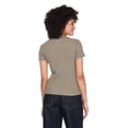 thumbnail image 3 of George Women's Rib Crew-Neck T-Shirt, 3 of 6