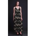thumbnail image 4 of Bimba Robe Longue Chic Imprimée pour Femmes avec Oiseaux, Style Bohème, Maxi d'Été, Tenue de Plage - Grand, 4 of 6