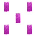 thumbnail image 3 of Wweixi Customized Fringe Curtain For Exquisite Anniversary Party Decorations Luster Rose Red 5Set, 3 of 4
