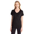 thumbnail image 2 of Hanes T-Shirt à Col en V X-Temp pour Femmes, TG, Noir, 2 of 5
