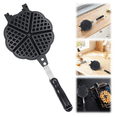 thumbnail image 3 of Waffle Pan Non-Stick Waffle Pancake Baking Barbecue Oven Mold Waffles Maker Waffle Pancake Griddle Pan, 3 of 7