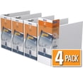 thumbnail image 1 of QuickFit® View Binder, Locking D Ring, 4 Pack, 5", 1 of 3