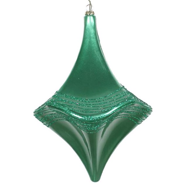 Vickerman MT194044D 8 Po. Ornement Candy Glitter Drop Vert Écume de Mer