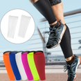thumbnail image 3 of Yimiti A Pair Sport Compression Calf Sleeves Footless Compression Socks Running Cycling,White M, 3 of 9