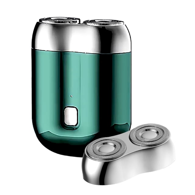 HHBEAUTY Portable Mini Shaver Electric, IPX7 Waterproof Multifunctional Mini Dry Shaver Men's Electric, Capsule Shaver, Deep Cleaning Shaver Men