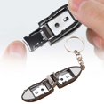 thumbnail image 2 of Portable Foldable Stainless Steel Nail Clipper And Trimmer With Built-In Nail File For Travel And Thick Nails, 2 of 6