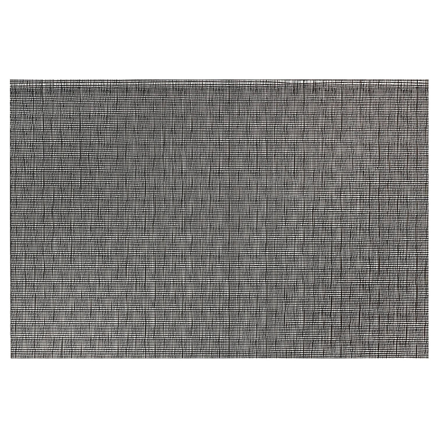 Set De Table En Pvc Tissé Textstyle Gris - Lot De 12