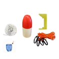 thumbnail image 1 of Crab Trap accessory kit, Crab trap rope,bait bag,Caliper,Harness,red white float., 1 of 1
